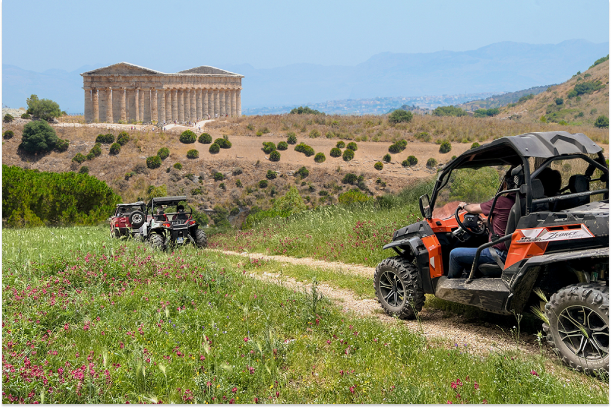 Segesta Tour 4X4:<br>Terme Naturali e Tempio