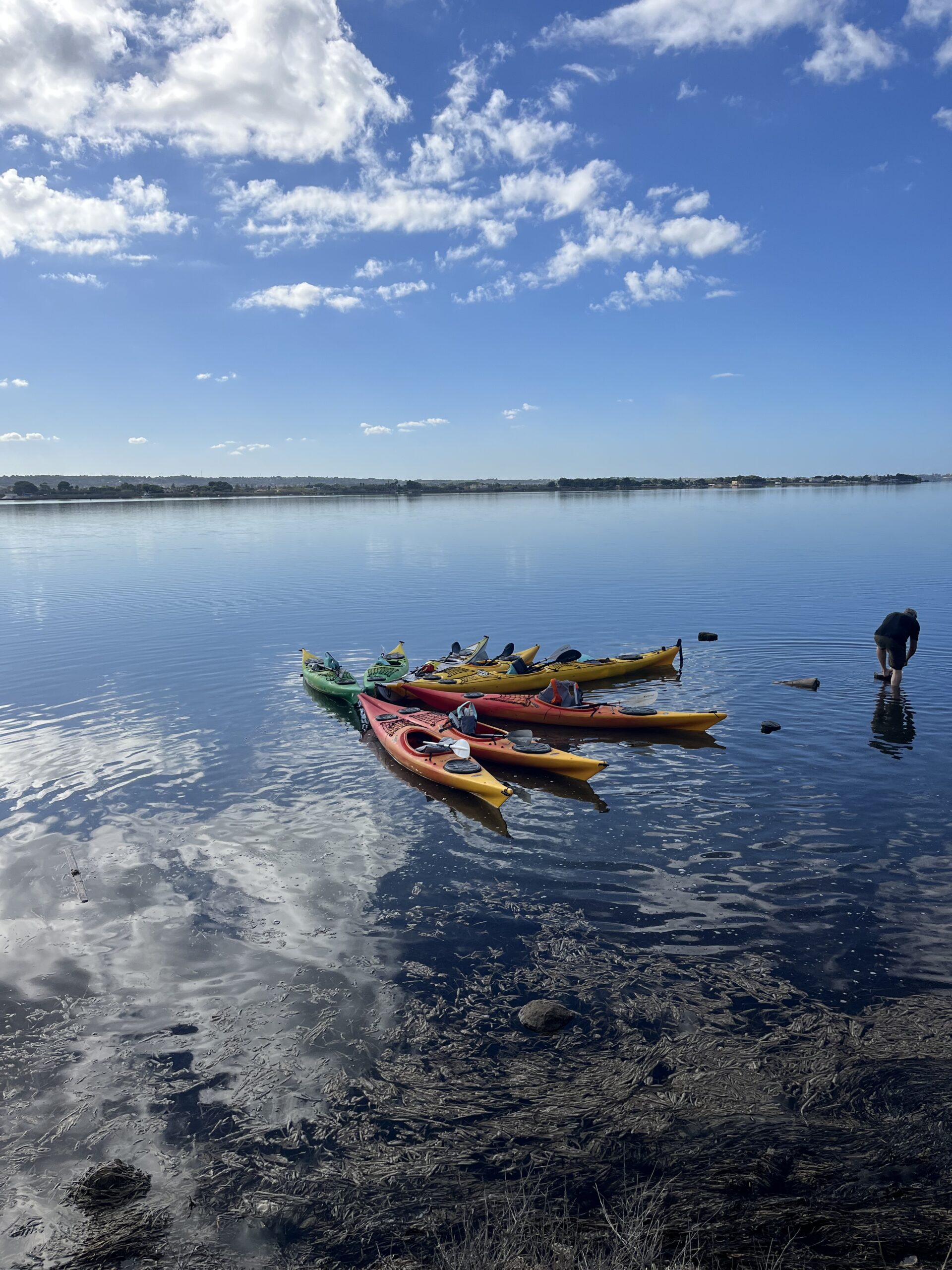 Escursione in kayak:<br>Stagnone di Marsala